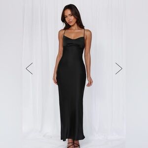 NWT Hello Molly Samara Satin Dress